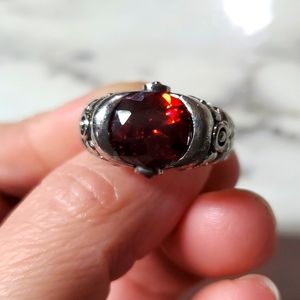 Amber ring